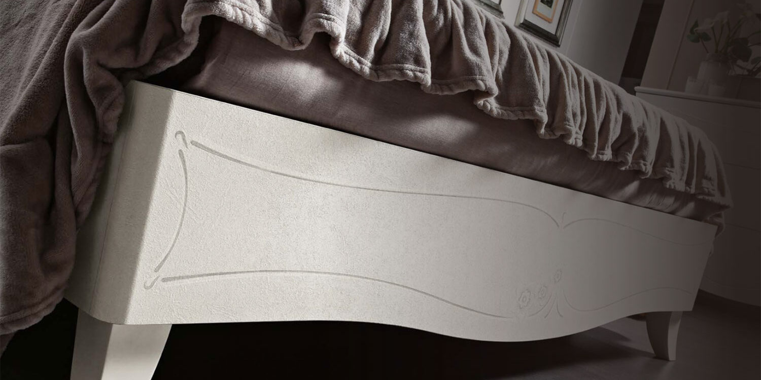 particolare rifinitura letto