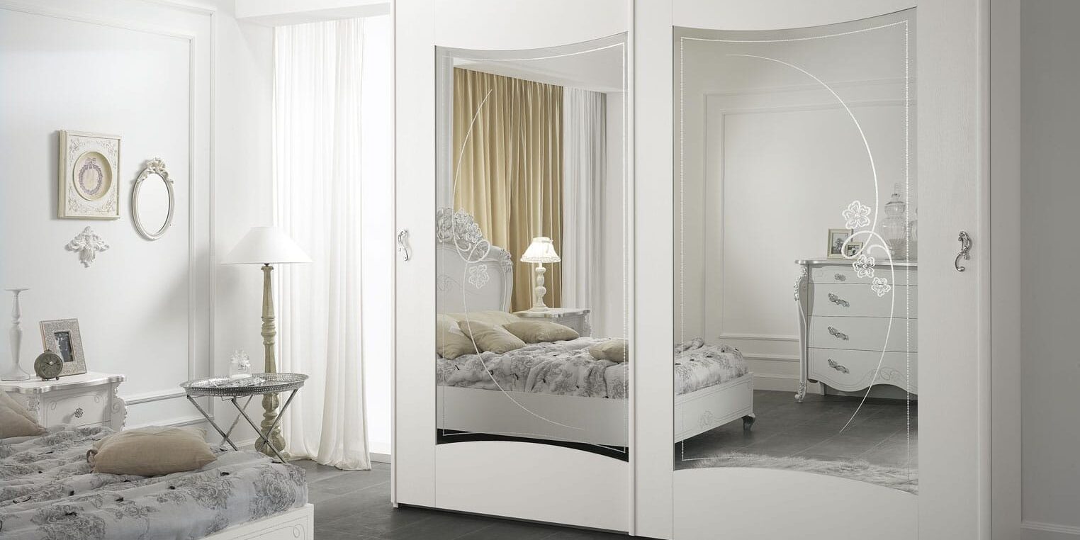 armadi ocamera da letto Viola bianca