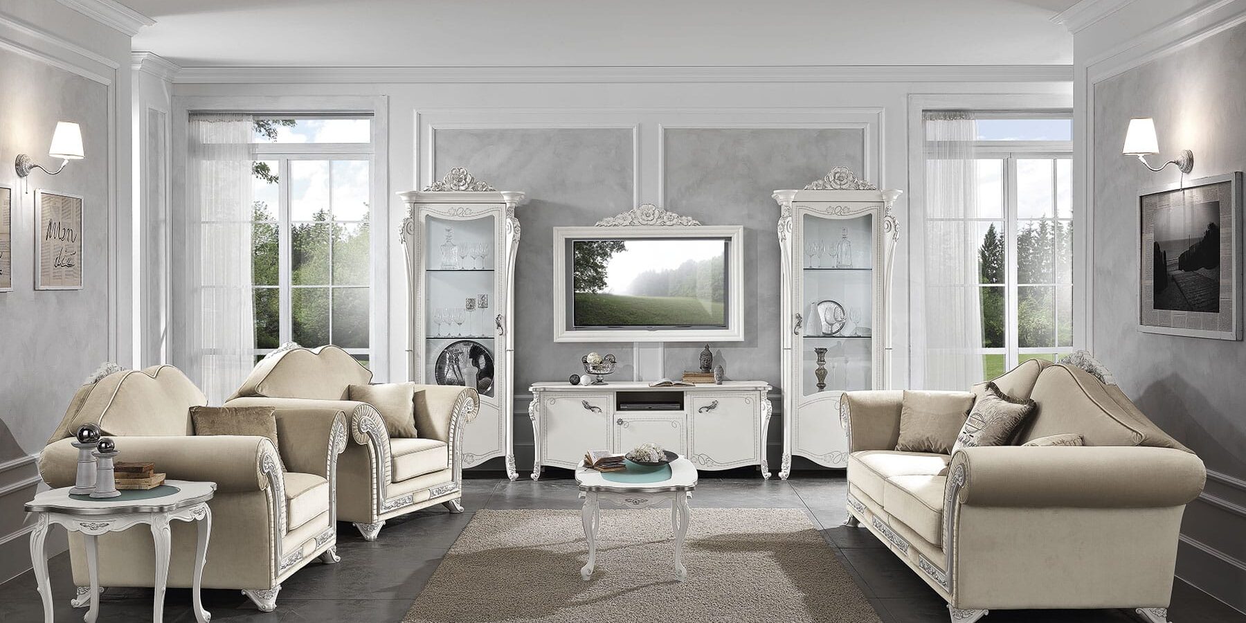 sala completa Viola giorno